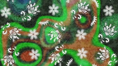 Parlak elementlerin. El çizimi Raster çizimi. Çizim çiçek deseni duvar kağıdı, web sitesi arkaplanı, paket kağıdı, davetiye, broşür, pankart veya web sitesi için kullanılabilir.