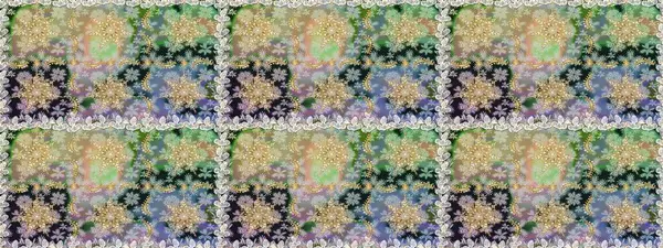 Duvar kâğıdı barok, İspanyol kumaşı. Tarafsız renklerde grafiksel modern kusursuz desen. Kusursuz raster arka plan. Kusursuz çiçek deseni.