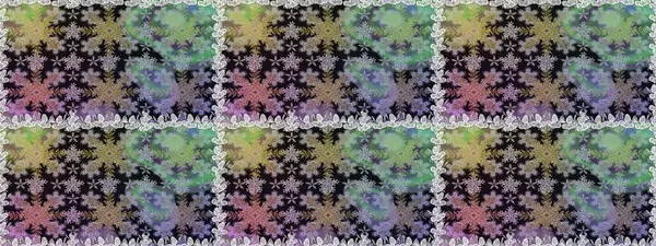 Kına dövmeli süs çiçekleri, altın çıkartmalar, mehndi ve yoga tasarımı, kartlar ve parmak izleri. Raster Golden Mehndi kusursuz desen. Gri renklerde desen.