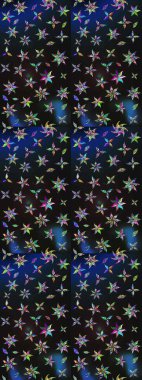 Klasik çiçek desenli. Yumuşak pamuk tasarımı. Paketleme, tekstil, duvar kâğıdı için çiçek eskizi. Yumuşak fayans. Raster taze dokusu.