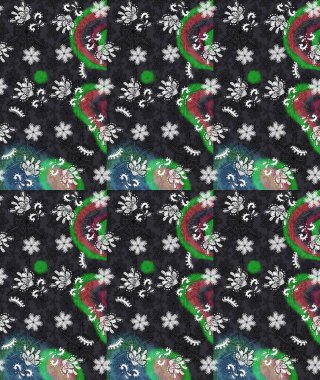 Küçük çiçekteki sevimli çiçek deseni. Raster illüstrasyonu. Modaya uygun kumaş deseni. Tony 'nin kumaş desenini çiz.