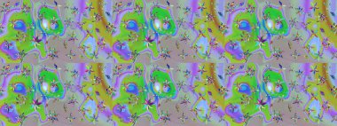 Asya tekstil tarzında. Düz Çiçek Elementleri Tasarımı. Raster illüstrasyonu. Çiçek desenli çizim. Renkli Bahar Teması eskiz kalıbı. Yeşil ve nötr renkte çiçekler.