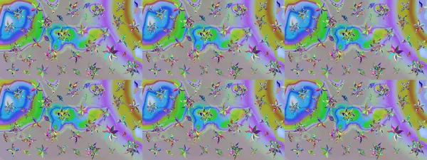 Parlak çiçekli kolaj çiçekleri tarafsız ve gri. Çiçekli zambakların eskiz geçmişi. Çiçek tasarımı için inanılmaz kolaj cennet tarzı..