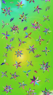 Güzel, parlak, pürüzsüz kumaş, tuval. Çiçek çelengi. Eski moda arka plan. Kıvırcık, parlak örgü. Raster illüstrasyonu. Desen, çizim, çiçek sınırı..