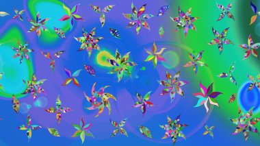 Güzel kumaş deseni. Güzel suluboya yaz çiçekleri deseni..