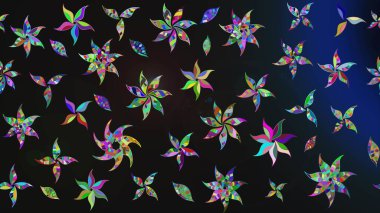 Kartlar, davetiyeler, tarih kartları ve daha fazlası için kullanılabilir. Büyük bir çiçek boyası seti. Raster şirin suluboya çiçek deseni çizimi.