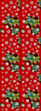 Raster çiçek desenli çiçek deseni, yapraklar, dekoratif elementler, sıçrama, lekeler, el çizimi kontur çizgileri ve Doodle çizim stili, grafik raster çizim çizimi.