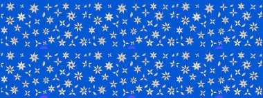 Modaya uygun kumaş deseni. Sevimli çiçek raster deseni. Düz Çiçek Elementleri Tasarımı. Renkli Yaz Teması çizim şablonu.