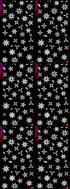 Klasik çiçek desenli. Raster 'ın taze dokusu. Paketleme, tekstil, duvar kâğıdı için çiçek eskizi. Yumuşak pamuk tasarımı. Yumuşak kiremit.