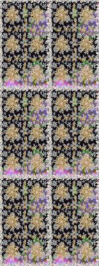 Doğulu stil, altın elementli gri renkli altın desenli arabesk yapar. Raster altın desen. Kusursuz kıvırcık saçlar..