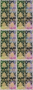 Raster altın pürüzsüz desen. Düz elle çizilmiş klasik koleksiyon. Arkaplan, kumaş, altın duvar kağıdı. Altın elementlerle gri renklerde altın desen.