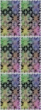 Raster illüstrasyonu. Klasik klasik klasik arka plan. Kusursuz klasik raster altın desenli. Geleneksel oryantasyon süsü. Gri renklerde, altın elementlerle kusursuz desen.