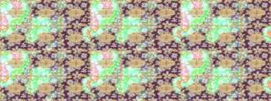 Tarafsız renklerde geleneksel altın eskiz kalıbı. Barok tarzında eskiz doğulu süsü..