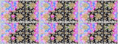 Gri ve altın desenli. Tekrarlayan elementlerle kusursuz soyut arkaplan. Zarif raster klasik desen.