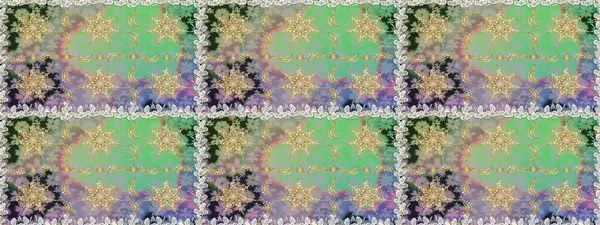 Barok tarzında kusursuz bir doğulu süsü. Raster geleneksel altın pürüzsüz desen nötr renkler üzerinde.