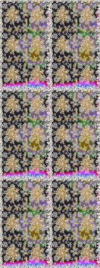 Lüks, kraliyet ve Viktorya dönemi konsepti. Altın elementli gri renkli altın desenli. Süslü dekorasyon. Raster klasik barok çiçeksiz altın desenli..