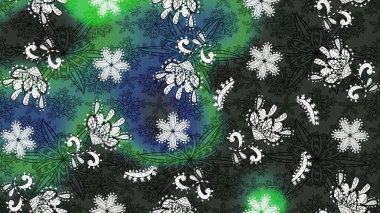 Süslü zentangle çizim dokusu, soyut çiçeklerle süslenmiş. Çiçek deseni duvar kağıdı, desen dolguları ve web sayfası arka planı için kullanılabilir. Şekillendirilmiş çiçekli çizim deseni.