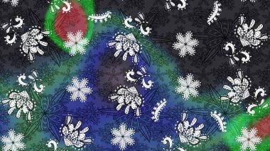 Raster. Eski usul. Eskiz geçmişi. Tomurcukları çiçek olan sevimli bir çiçek deseni. Kumaş, tekstil, duvar kağıdı baskısı için. Raster illüstrasyonu.