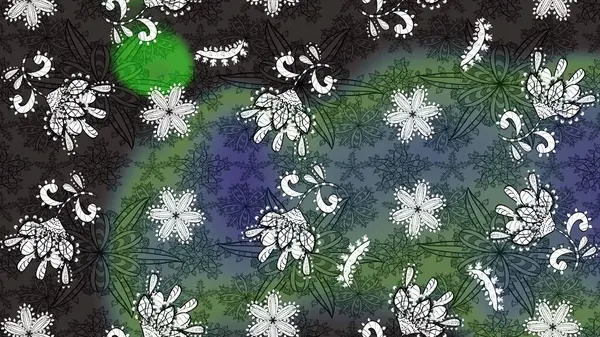 Taşralı şıklığı. Küçük yabani çiçeklerdeki halk modelini çiz. Özgürlük stili Millefleur 'lar. Tekstil, duvar kağıdı, kapaklar, yüzey, baskı, hediye paketi, hatıra defteri, dekupaj için çiçek çayırı arka planı.