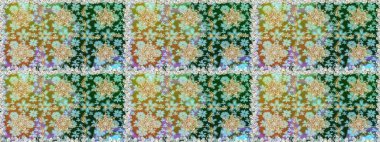 Kusursuz oryantal klasik altın desen. Tarafsız renklerde altın tekrarlayan elementler içeren Raster soyut arkaplanı.