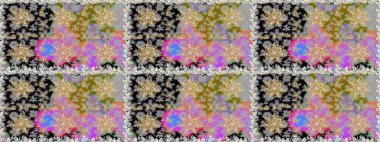 Kusursuz raster arka plan. Gri renklerde grafiksel, modern, pürüzsüz desen. Duvar kâğıdı barok, İspanyol kumaşı. Kusursuz çiçek deseni.