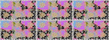 Gri renkli altın kar taneleri. Sembol bayramı, yeni yıl kutlamaları, altın desenler. Noel altın kar tanesi kusursuz desen. Kış kar dokusu duvar kağıdı.