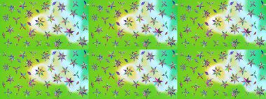 Yaz çiçekleri teması. El çizimi, soyut ve süslü elementler. Suluboya resim taklit Raster çizimi. Klasik çiçekler. Yeşil ve tarafsız renkler.