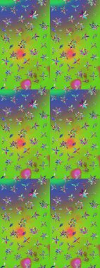 Ev dekoru. Paisley el çizimi elementler. Fantezi çiçekli eskiz deseni, doğal duvar kağıdı, çiçek desenli kıvrımlı illüstrasyon.