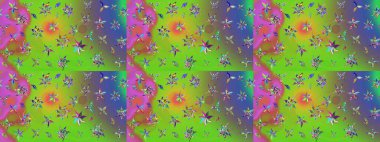 Güzel kumaş deseni. Güzel suluboya yaz çiçekleri deseni..