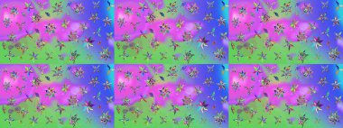 Dekorasyon ve tasarım için güzel bir desen. Ton halinde. Çiçeğin suluboya çizimlerinin mükemmel deseni. Suluboya desenli çiçek deseni. Moda yazdırma.