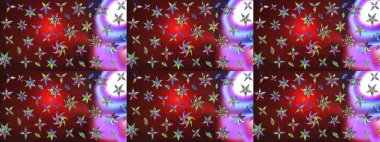 Çiçekli eskiz arkaplanı. Düz Çiçek Elementleri Tasarımı. Renkli Bahar Teması eskiz kalıbı. Çocuk stili.