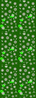 Çiçekli bahar çiçekleri. Küçük renkli çiçekler. Motley illüstrasyonu. Moda baskıları için zarif bir şablon. Küçük çiçekte şirin desenler.