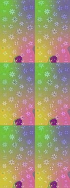 Tomurcukları çiçek olan sevimli bir çiçek deseni. Kumaş, tekstil, duvar kağıdı baskısı için. Raster. Eski usul. Eskiz geçmişi. Raster illüstrasyonu.