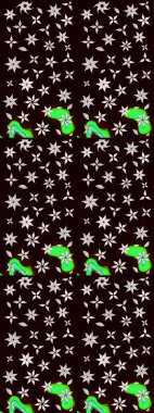 Raster. Renkli Bahar Teması eskiz kalıbı. Düz Çiçek Elementleri Tasarımı.