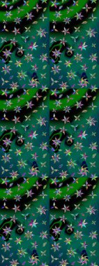 Tebrik kartı geçmişi, boyama kitabı, arkaplan ve tekstil için kullanılabilir. Etnik Mandala havlusu. Raster Henna tarzı. Taslak süsleme izi. Sınır Hindistan çiçek desenli paisley patentli.