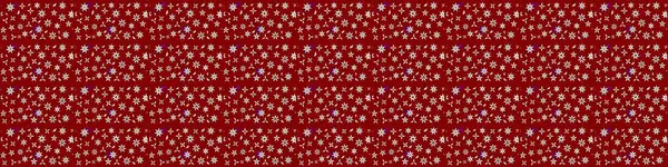 Kırmızı ve nötr renklerde yapraklar ve parlak renkli çiçeklerle muhteşem bir çiçek deseni. Modern çiçek arkaplanı. Moda baskıları için zarif bir şablon. Halk stili.