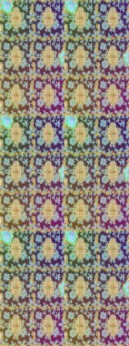 Tarafsız renklerde altın element. Barok tarzında altın çiçek süsü. Damask çizim kalıbı arka planı tekrarlıyor. Antika altın tekrarlanabilir duvar kağıdı.