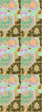 Çiçek kiremitleri. İslam tasarımı. Raster altın tekstil baskısı. Altın elementlerle nötr renklerde altın desen. Çizim desenli oryantal süs.