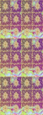 Eskiz oryantal klasik altın desen. Tarafsız renklerde altın tekrarlayan elementler içeren Raster soyut arkaplanı.