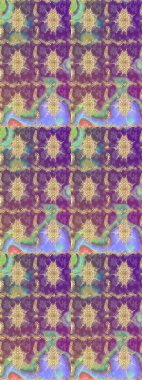 Kart, duvar kağıdı, ambalaj ve tekstil için klasik tasarım. Altın şablon. Klasik çiçek dokusu. Mor renkler üzerinde kraliyet retro. Eskiz kalıbı altın elementler. Raster illüstrasyonu.