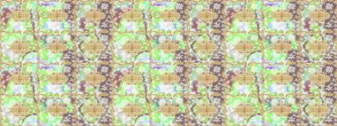 Parlak dantel, stilize çiçekler, şal desenli. Raster. Hassas altın deseni açın. Doğu tarzı arabesk. Tarafsız renklerde altın elementlerle çizim. Altın desenli bukleler çiz.