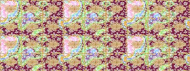 Altın elementli nötr renkler. Raster illüstrasyonu. Çizim altın desenli bukleler. Doğu tarzı arabesk. Raster altın desen.