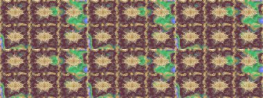 Noel Altın Kar Tanesi eskiz modeli. Sembol bayramı, yeni yıl kutlamaları, altın desenler. Kış kar dokusu duvar kağıdı. Kahverengi renkte altın kar taneleri.