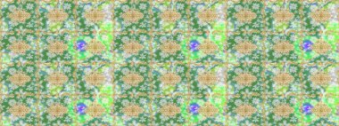 Klasik klasik klasik arka plan. Klasik Raster altın desenini çiz. Altın elementlerle yeşil renklerde altın desen. Geleneksel oryantasyon süsü.