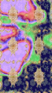 Tarafsız renklerde altın elementli eskiz deseni. Tarafsız renkler ve altın elementler üzerine altın eskiz deseni. Noel, kar tanesi, yeni yıl.