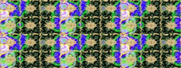 Altın elementlerle yeşil renklerde altın desen. Raster oryantal süs. Geleneksel klasik altın desen. Barok tarzında eskiz doğulu süsü..