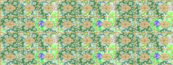 Klasik klasik klasik arka plan. Klasik Raster altın desenini çiz. Altın elementlerle yeşil renklerde altın desen. Geleneksel oryantasyon süsü.