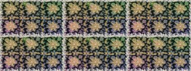 Altın kar taneleri basit, pürüzsüz desen. Soyut duvar kâğıdı, ambalaj dekorasyonu. Gri renkli Raster altın deseni. Kışın sembolü, Mutlu Noel tatili, Mutlu yıllar 2019.