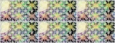 Tekrarlayan elementlerle soyut arkaplan oluşturun. Kusursuz damaske klasik altın desen. Tarafsız renklerde altın rengi ve altın elementler üzerinde altın pürüzsüz desen. Raster illüstrasyonu.