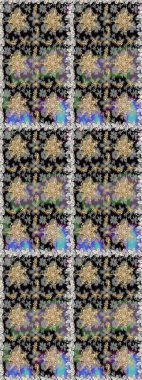 Noel altın kar tanesi kusursuz desen. Kış kar dokusu duvar kağıdı. Sembol bayramı, yeni yıl kutlamaları, altın desenler. Gri renkli altın kar taneleri.